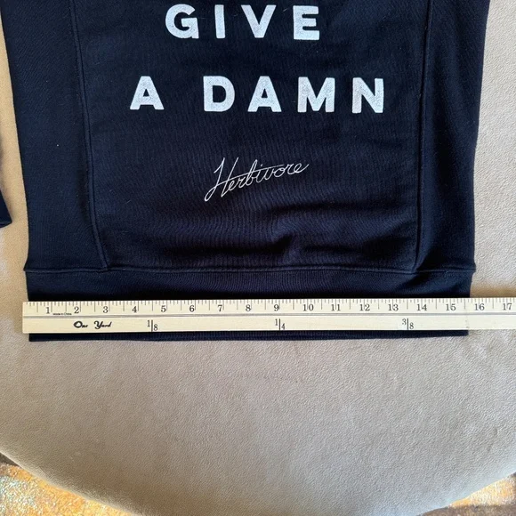 Herbivore Eat Like You Give A Damn Sweatshirt 💚 Vegan - Picture 8 of 11